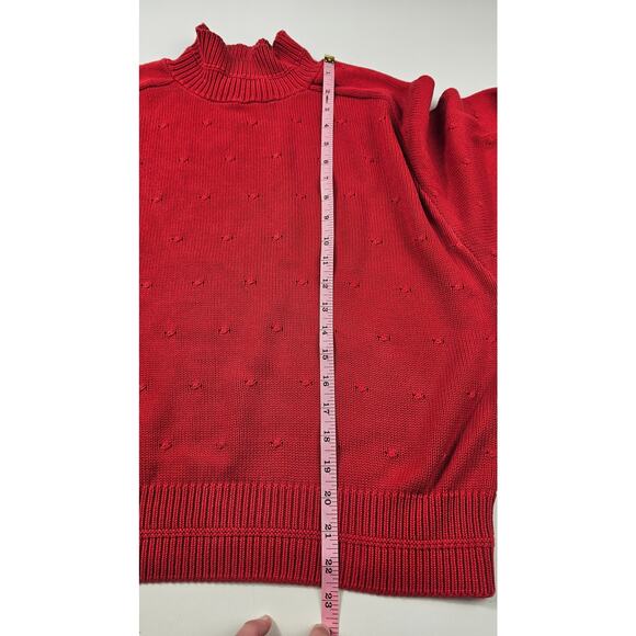 NWT prettygarden hot pink satin crop bubble long sleeve top M glam barbie NEW - Picture 7 of 9